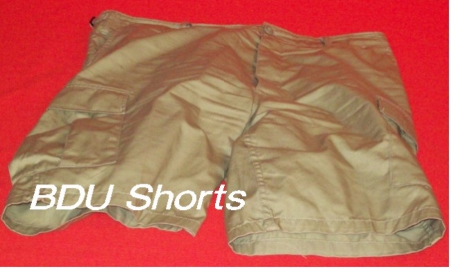 BDU Military Shorts - Click Image to Close